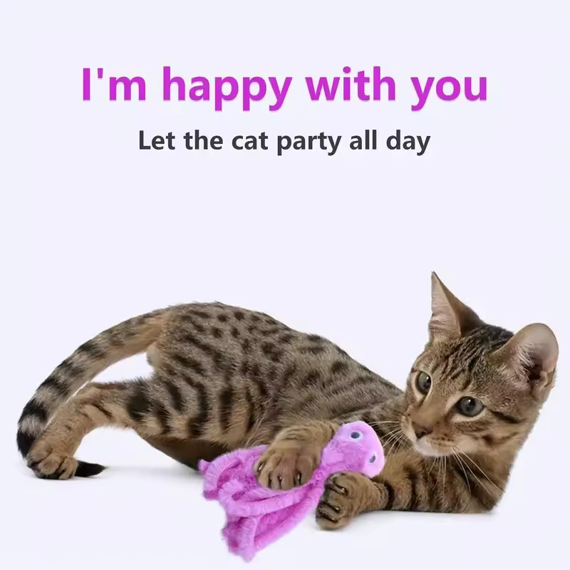 Pet Supplies Young - Simpatici giocattoli per gatti con polpo
