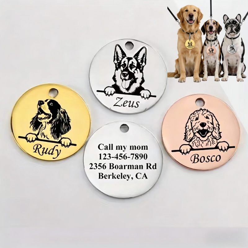 Pet Supplies Discount - Collari Personalizzati Anti-smarrimento per Cuccioli con