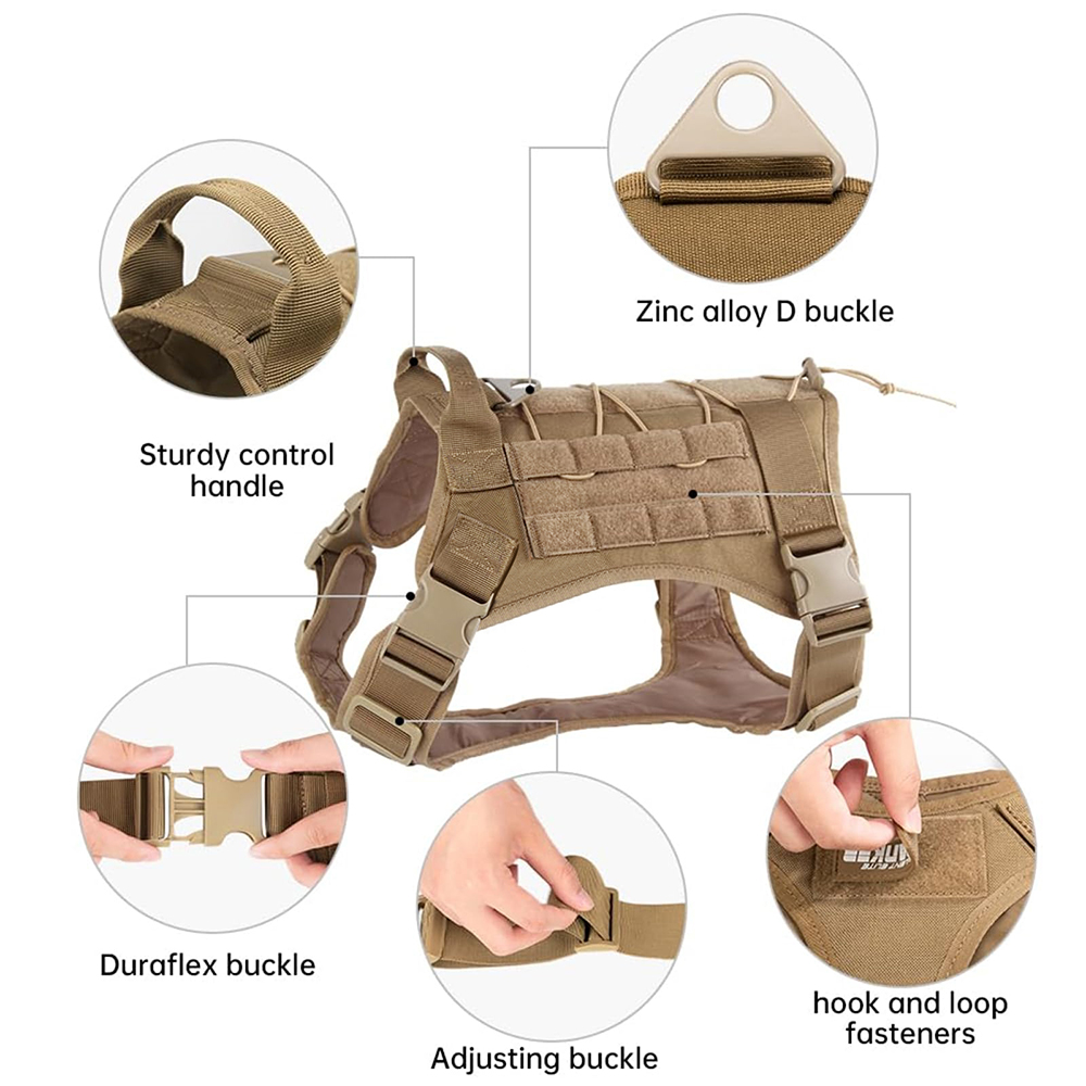 Pettorina tattica per cani per - No Pull Dog Harness recensione e prezzo
