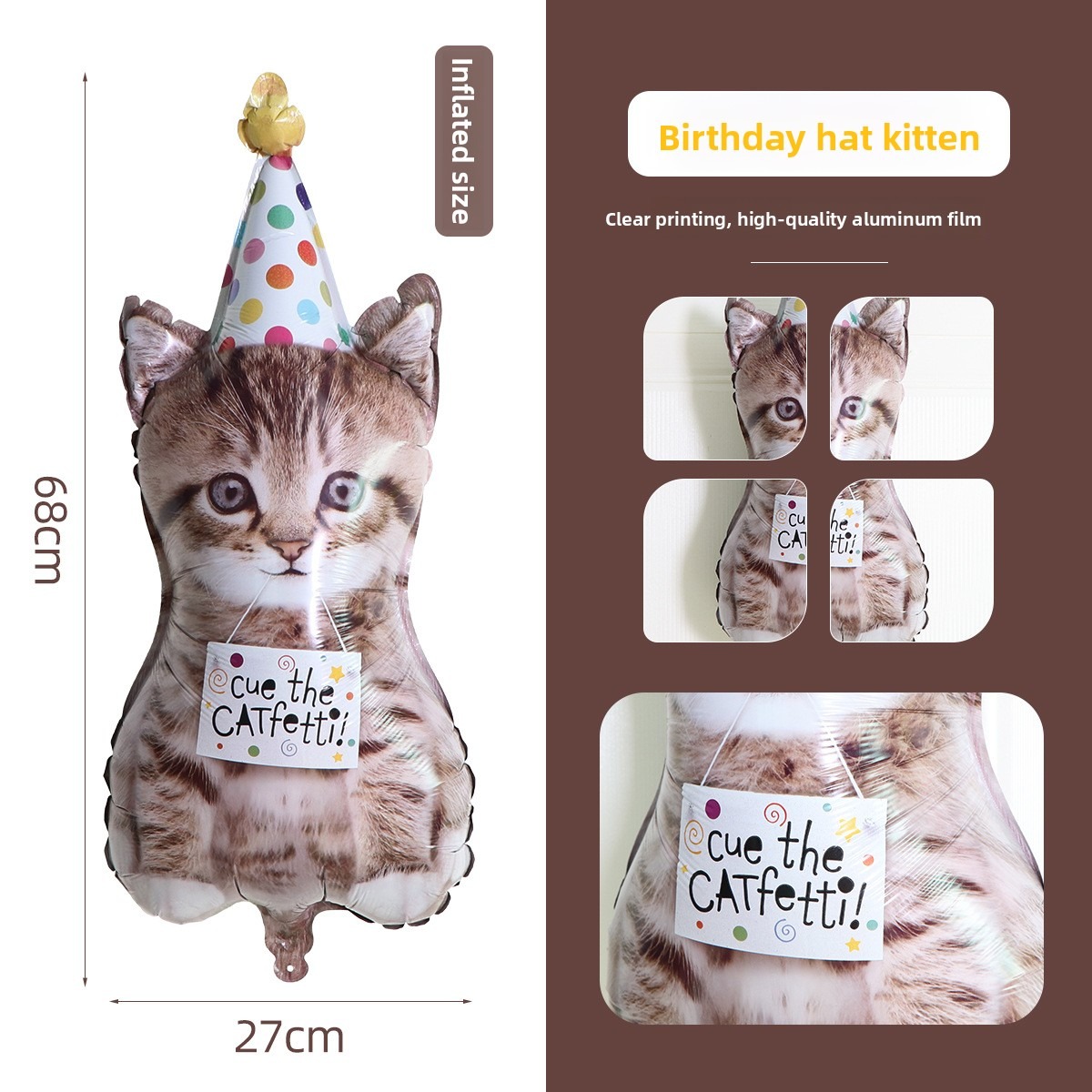 2 Pezzi Palloncini a Tema Gatt - Pet Supplies Discount recensione e prezzo